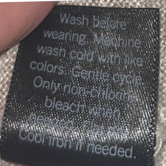 Simply Vera Vera Wang Cowl Neck Sweater | Beige Knit Pullover | Size M - Picture 7 of 8